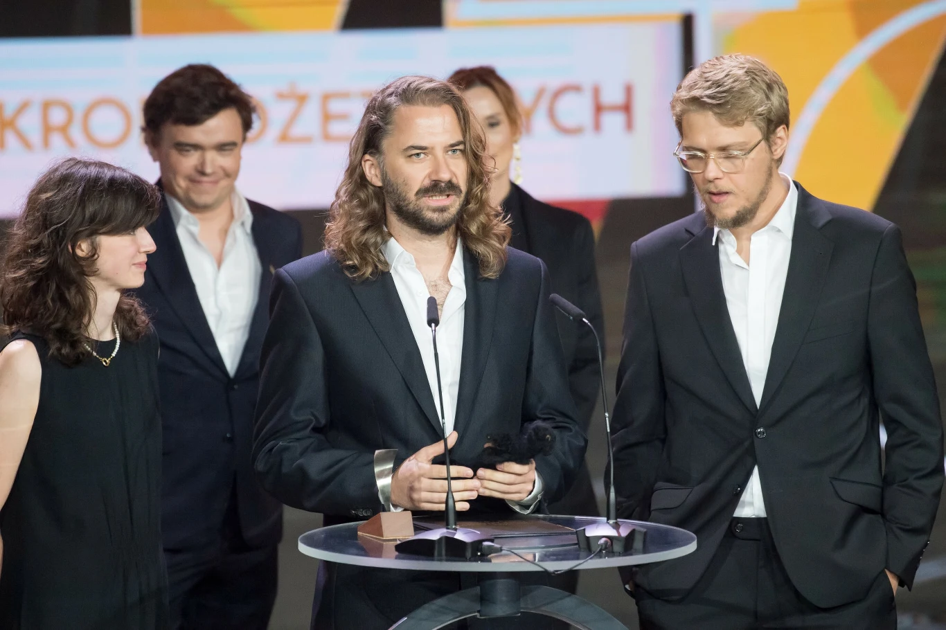 Klaudiusz Chrostowski (C), reżyser filmu "Ultima Thule" Klaudiusz Chrostowski (C), reżyser filmu "Ultima Thule"