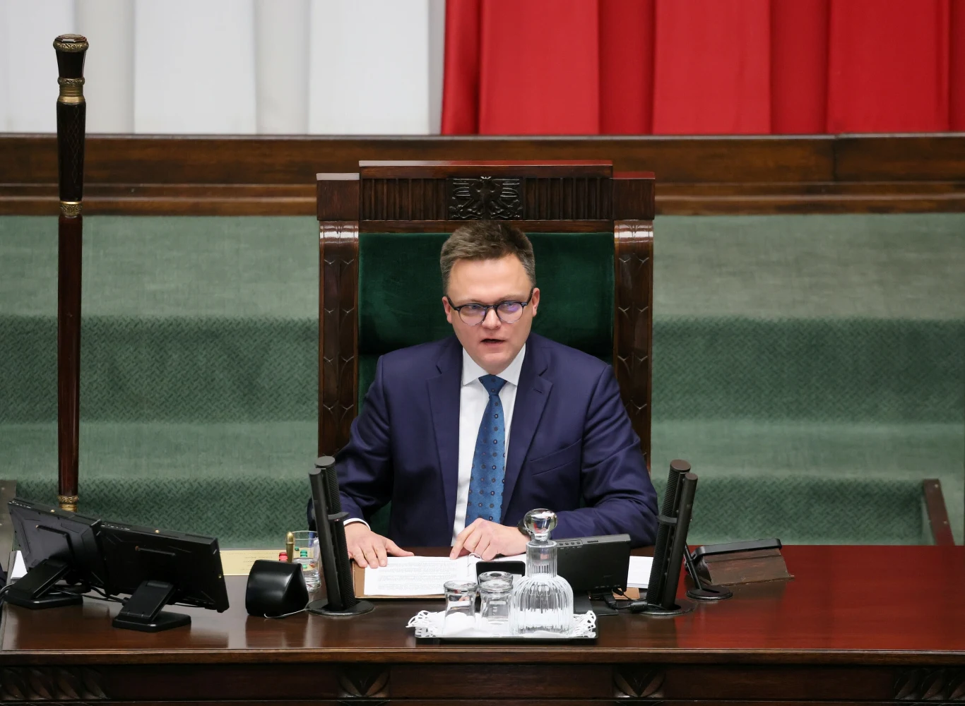 Marszałek Sejmu Szymon Hołownia
