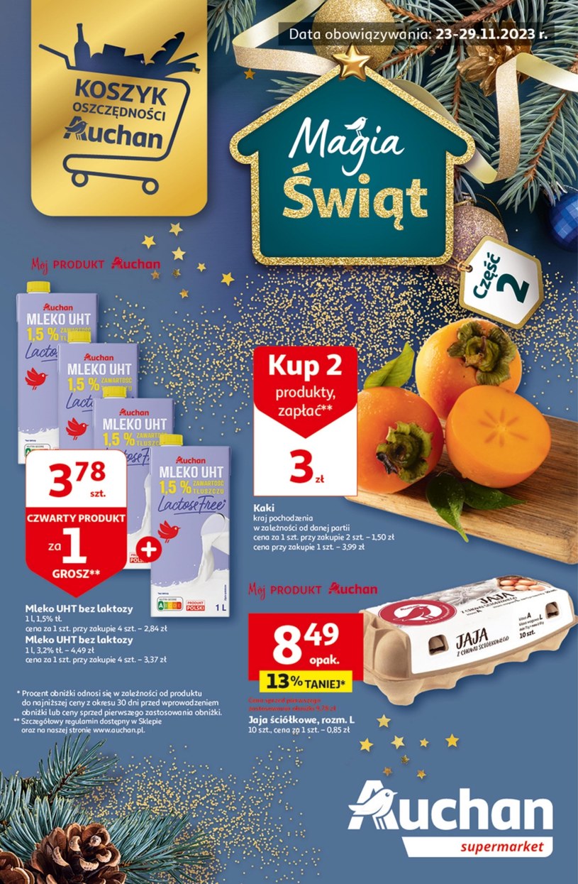 Gazetka promocyjna Auchan Supermarket - wygasła 4 dni temu