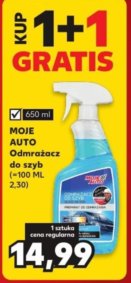 Odmrażacz do szyb Moje Auto