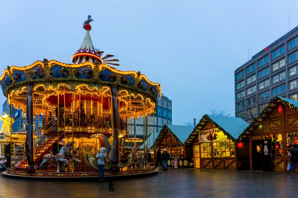 Jarmark bożonarodzeniowy w Berlinie.