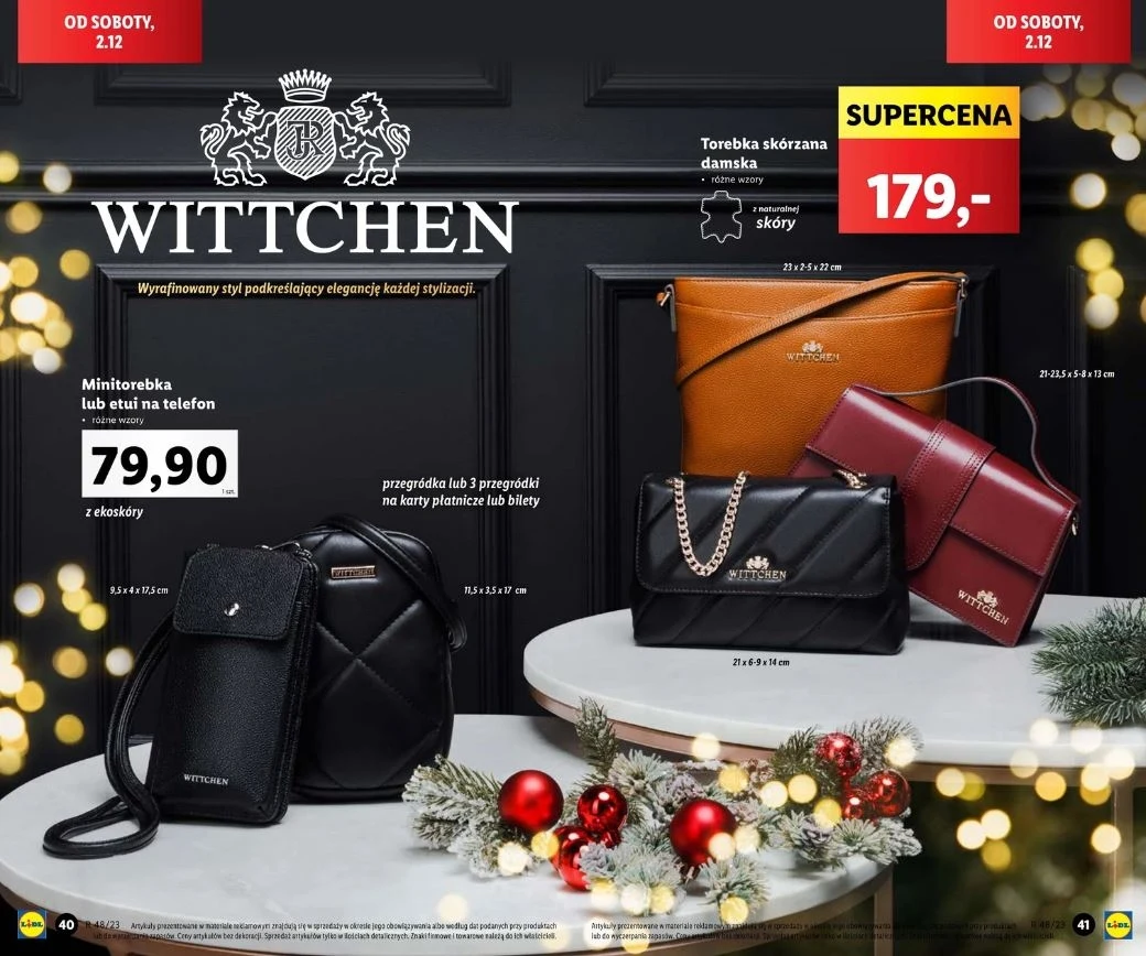 Torebki Wittchen znów w Lidlu! Torebki Wittchen znów w Lidlu!