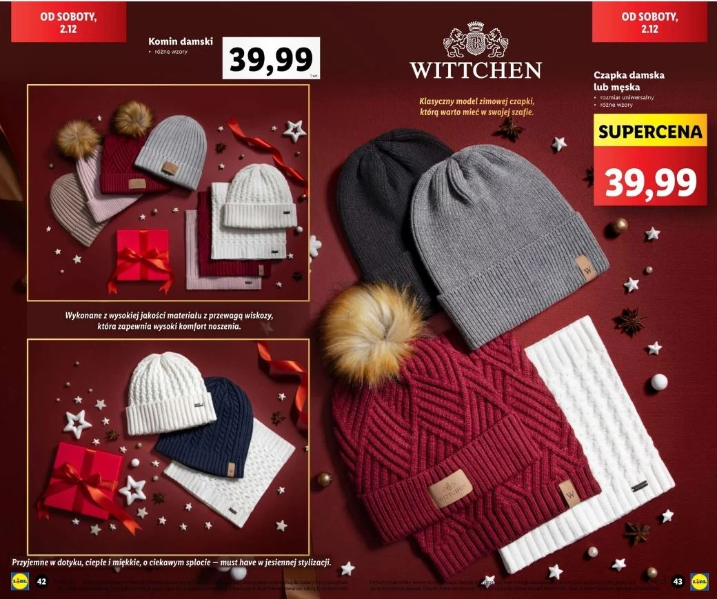 W ofercie Lidla znajdziemy też akcesoria na zimę W ofercie Lidla znajdziemy też akcesoria na zimę