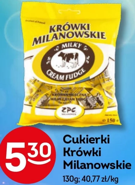 ZPC Milanówek Krówki milanowskie mleczne 130 g