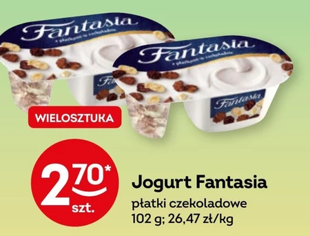Fantasia Jogurt kremowy z płatkami w czekoladzie 102 g