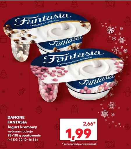 Fantasia Jogurt kremowy z kulkami w czekoladzie 100 g