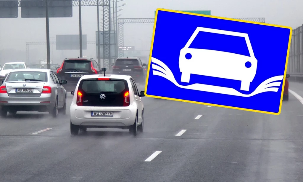 Nowy znak na autostradzie. Wyjaśniamy, co oznacza „auto ze skrzydłami” 