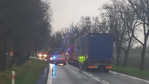 Trzy osoby zginęły w wypadku na drodze krajowej nr 8 na wysokości miejscowości Łagiewniki