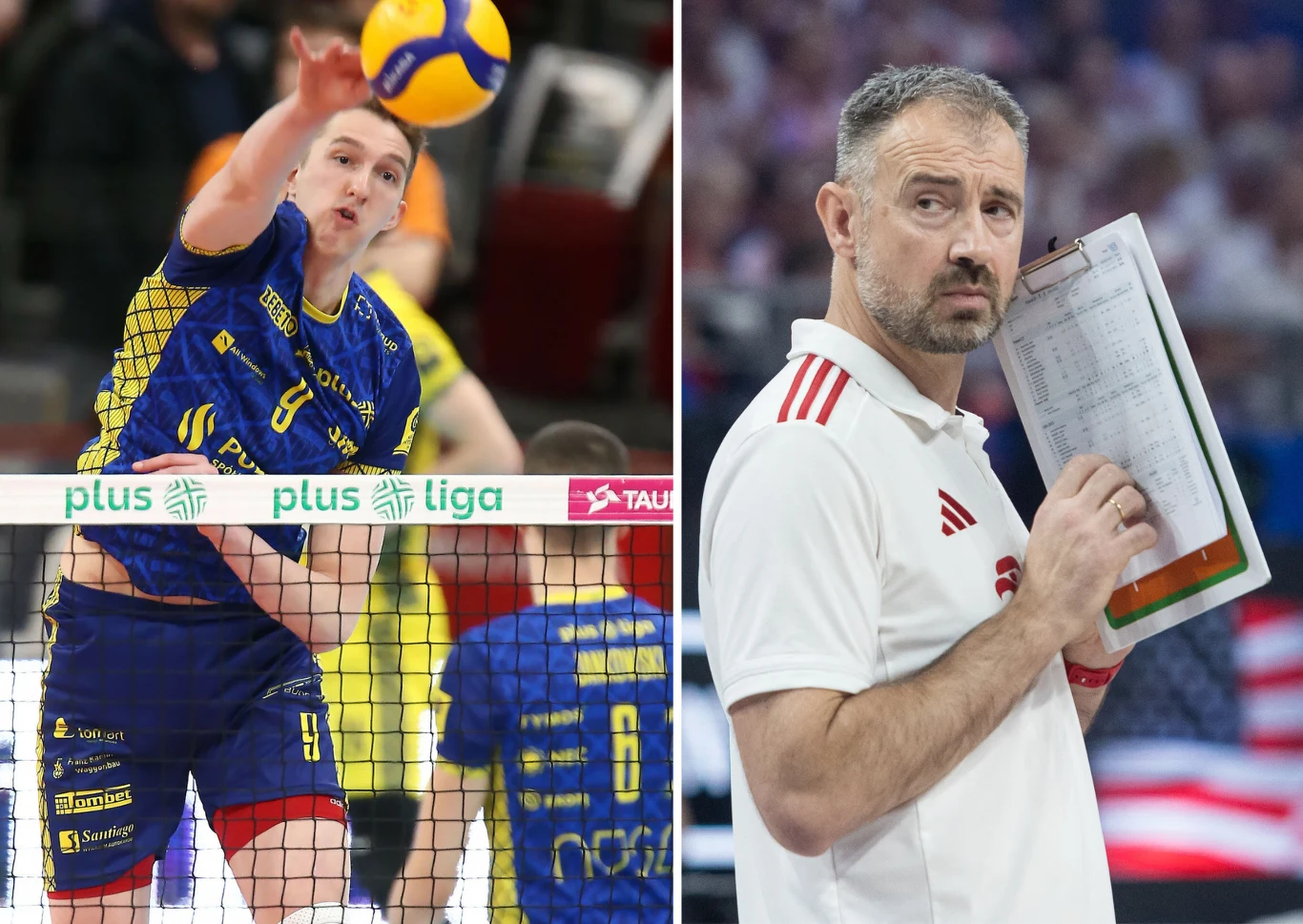 Michał Gierżot i Nikola Grbić