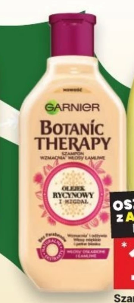 Garnier Botanic Therapy Szampon przeciw wypadaniu włosów olejek rycynowy & migdał 400 ml