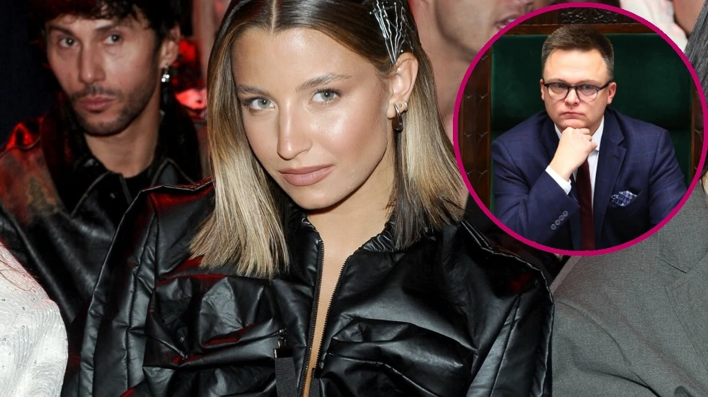 Julia Wieniawa i Szymon Hołownia Julia Wieniawa i Szymon Hołownia