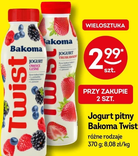 Jogurt pitny Bakoma