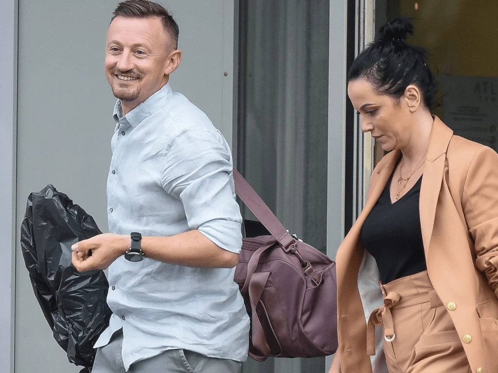 Adam Małysz i Iza Małysz