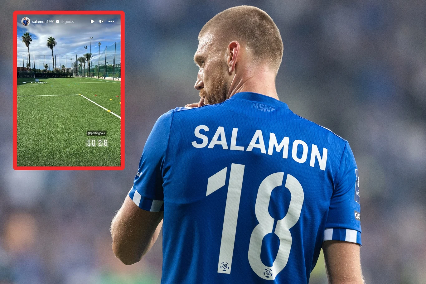 Bartosz Salamon trenuje we Włoszech. I liczy, że UEFA podejmie korzystną dla niego decyzję