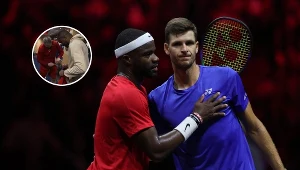 Kolega Hurkacza pozował do zdjęć ze zwolennikiem Putina. Fani bezwzględni