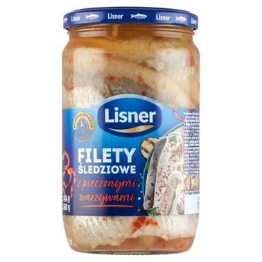Lisner Filety śledziowe z pieczonymi warzywami 600 g - 1