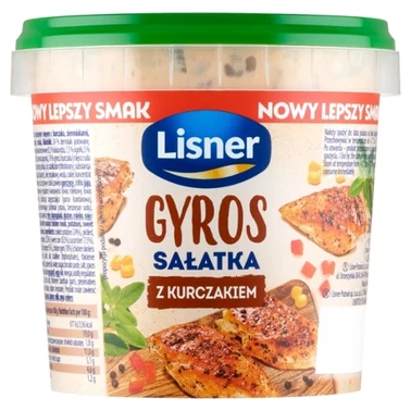 Lisner Sałatka gyros z kurczakiem 500 g - 1