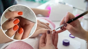 Manicure w odcieniach pomarańczu. Idealny kolor na przełamanie zimowej aury