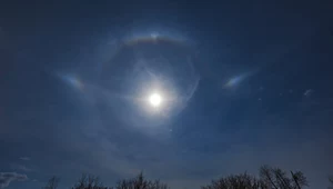 Zjawisko Parhelion występuje niezwykle rzadko