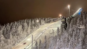 Pożar koło skoczni w Ruce. Organizatorzy z problemem, wszystko tuż przed PŚ