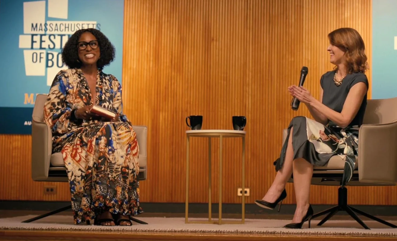 Issa Rae i Nicole Kempskie w filmie "American Fiction" Issa Rae i Nicole Kempskie w filmie "American Fiction"