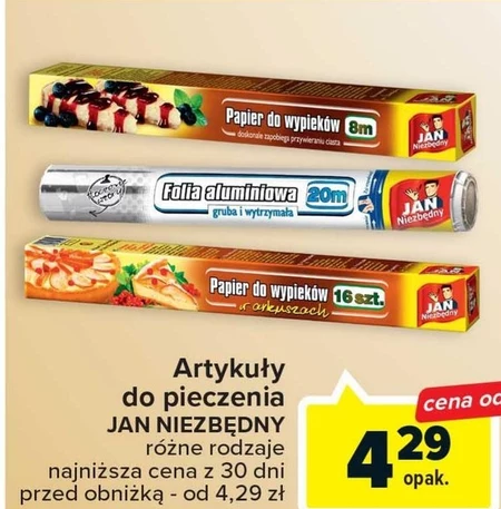 Jan Niezbędny Papier do pieczenia 8 m