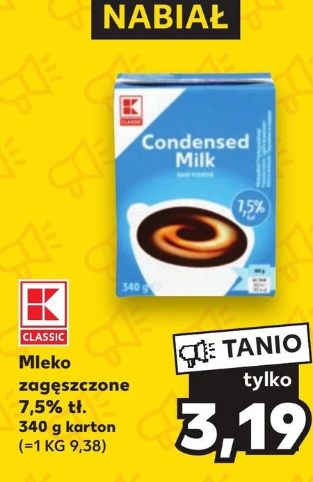 Mleko zagęszczone