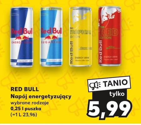 Red Bull Napój energetyczny 250 ml