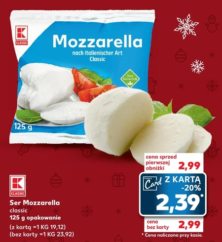 Mozzarella Kaufland