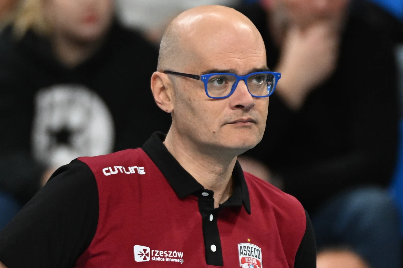 Trener Asseco Resovii Giampaolo Medei Trener Asseco Resovii Giampaolo Medei
