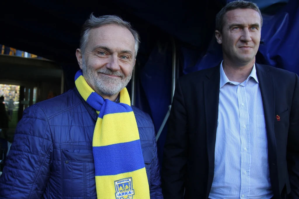 Wojciech Szczurek prezydent Gdyni, jest ojcem porozumienia wokół Arki, obecnego lidera I ligi