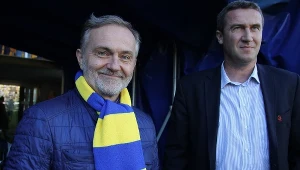 Wojciech Szczurek prezydent Gdyni, jest ojcem porozumienia wokół Arki, obecnego lidera I ligi