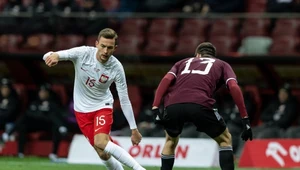 Bartłomiej Wdowik zadebiutował w reprezentacji Polski w meczu z Łotwą