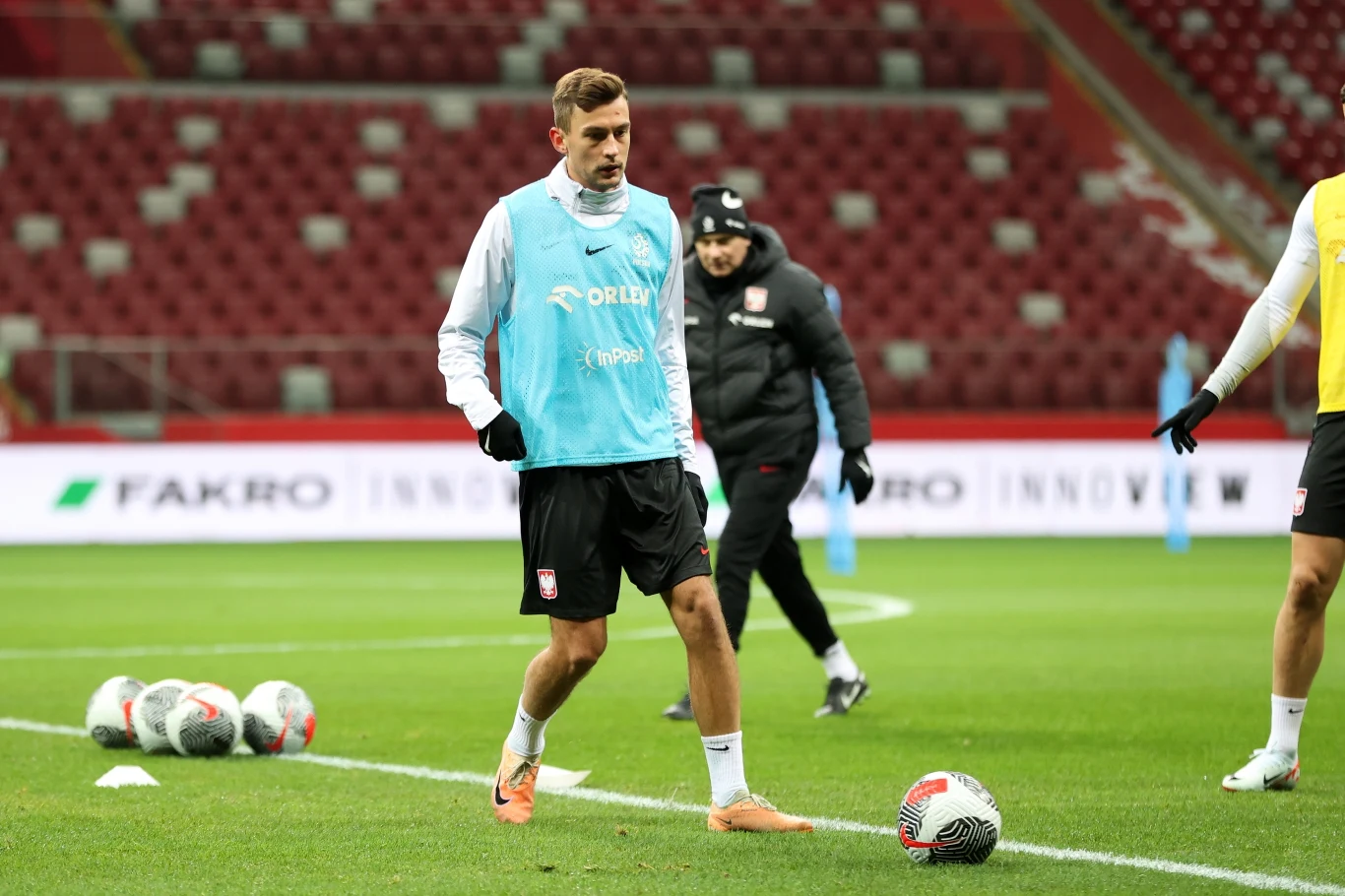 Bartłomiej Wdowik przed meczem z Łotwą