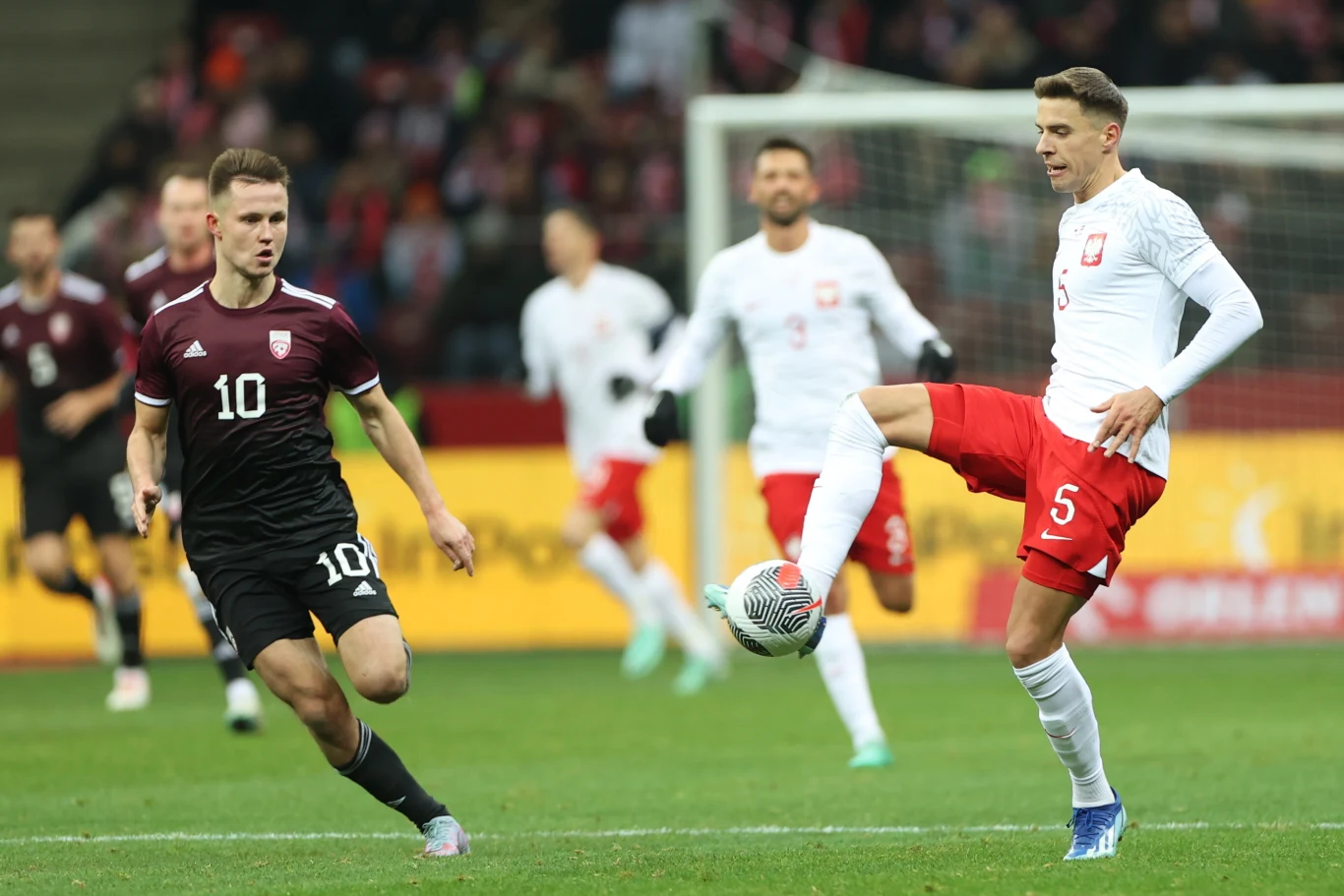 Reprezentacja Polski wygrała mecz towarzyski z Łotwą 2:0