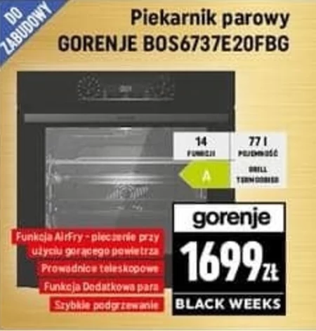 Piekarnik Gorenje