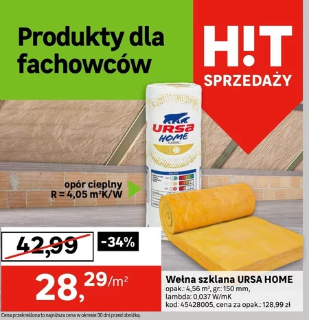 Wełna szklana Ursa