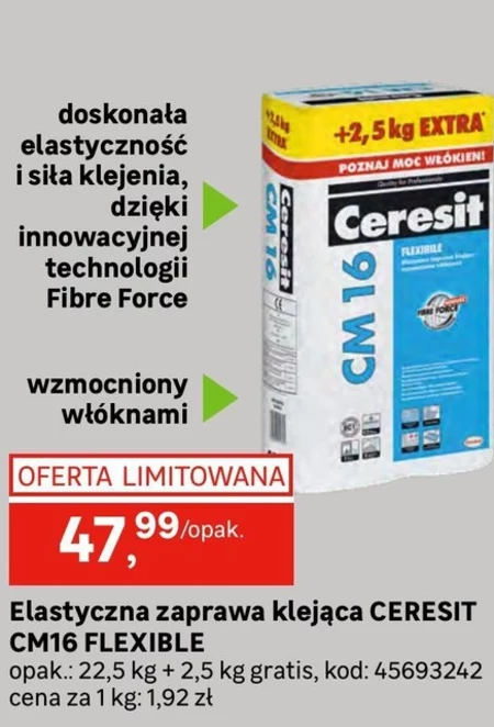 Zaprawa klejowa Ceresit