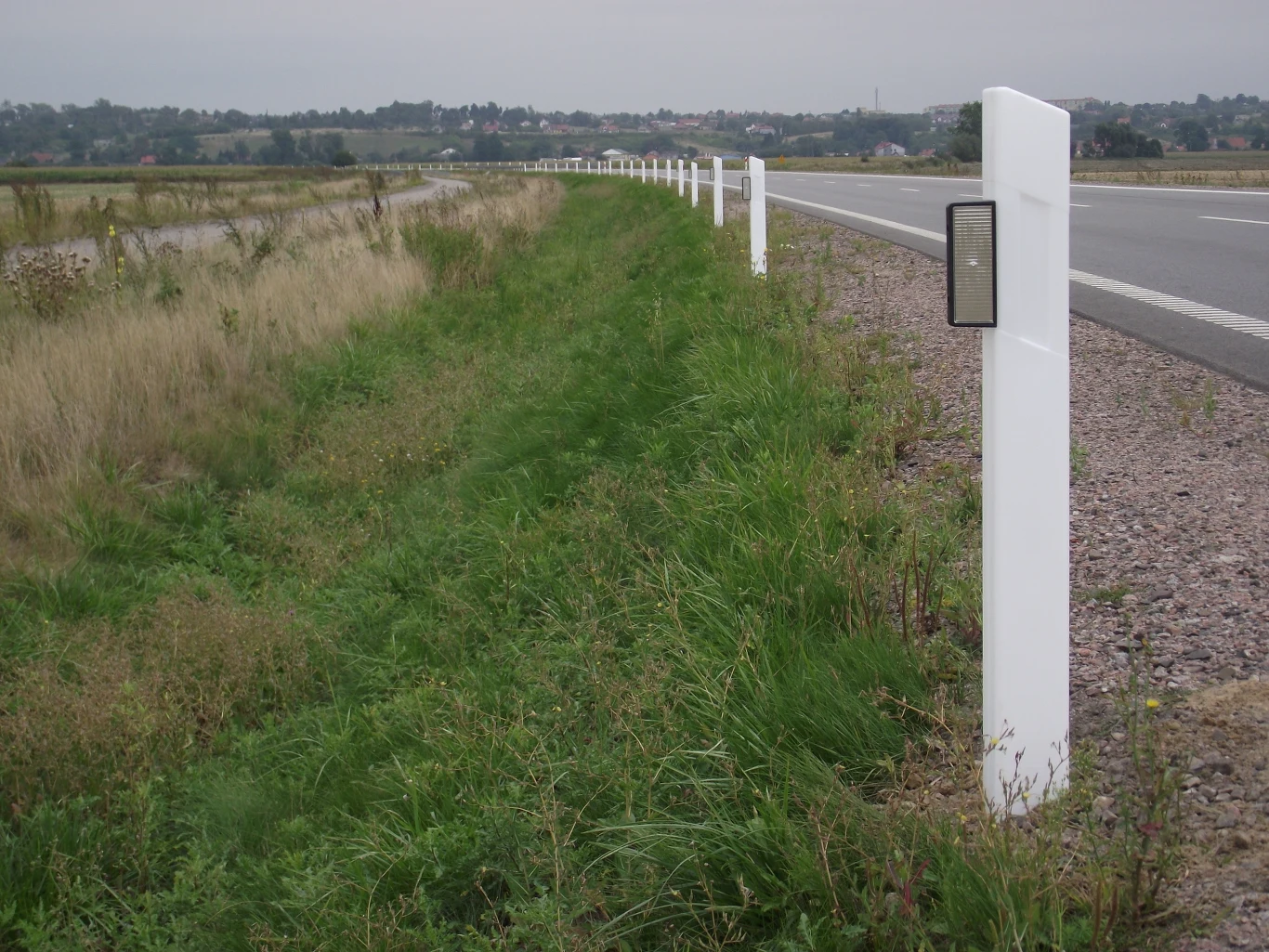 Przy polskich drogach przybywa tzw. "wilczych oczu". To sposób na odstraszanie od jezdni dzikich zwierząt