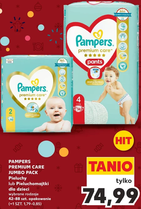 Pieluchomajtki Pampers Active Baby, rozmiar 5, pieluszki 56, 11kg-17kg