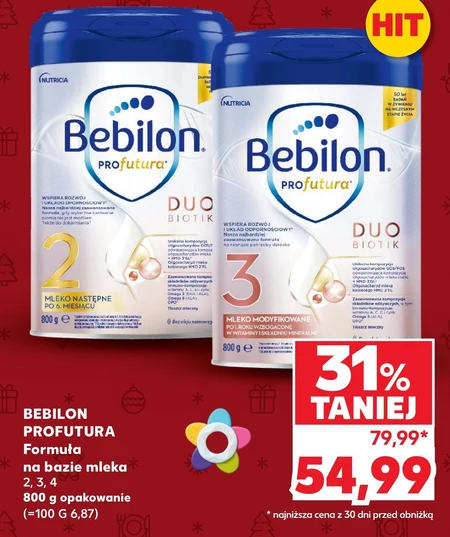 Bebilon Profutura Duobiotik 1 Mleko początkowe od urodzenia 800 g