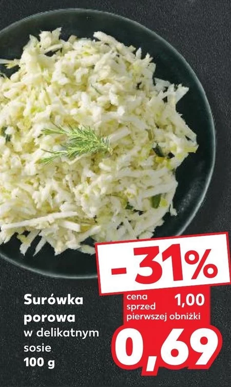 Surówka porowa