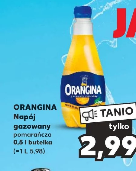Orangina Napój gazowany smak klasycznej pomarańczy 0,5 l