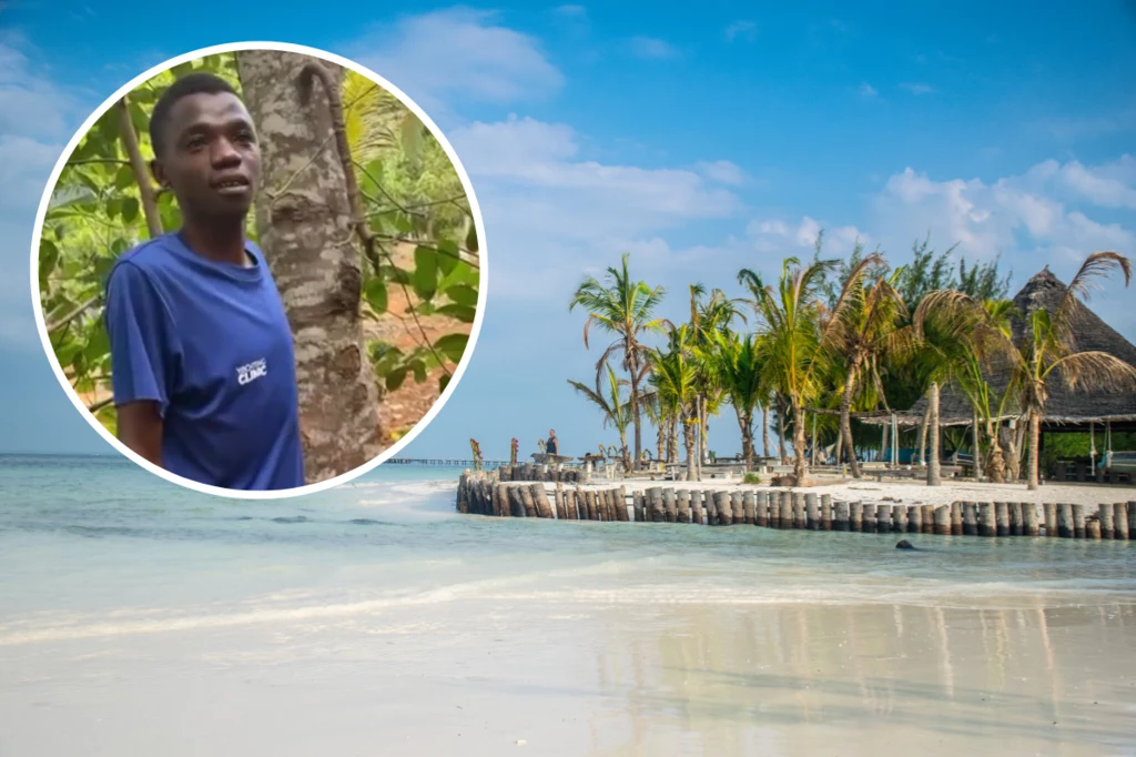 Janek z Zanzibaru specjalizuje się w oprowadzaniu turystów z Polski