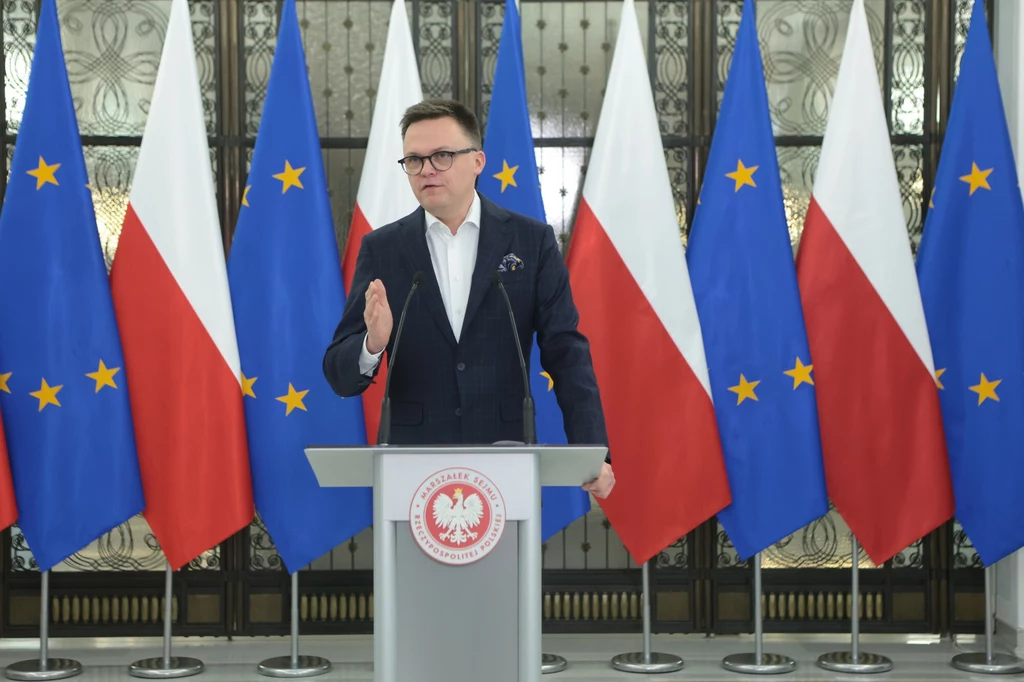 Marszałek Sejmu Szymon Hołownia Marszałek Sejmu Szymon Hołownia