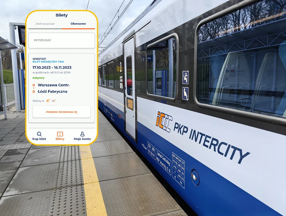 W aplikacji PKP Intercity pojawiły się nowe udogodnienia dla podróżnych.