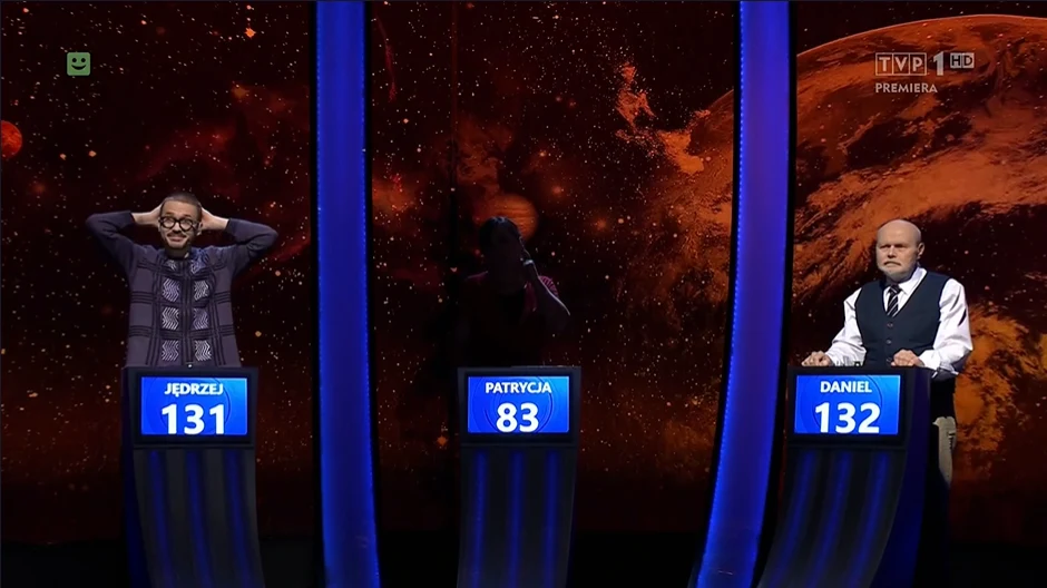 Pan Jędrzej był zszokowany tym, że z panem Danielem przegrał tylko jednym punktem