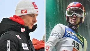 Skoki narciarskie. Trener polskich skoczków Thomas Thurnbichler oraz Kamil Stoch