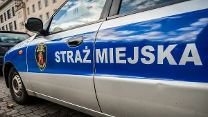 Agresywny mężczyzna chodził po ulicy z młotkiem i nożem. Straż Miejska w Warszawie - zdjęcie ilustracyjne