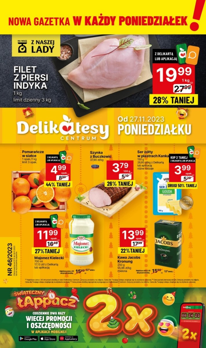 Gazetka Promocyjna Delikatesy Centrum • Okazjum.pl • S.1 • 72992